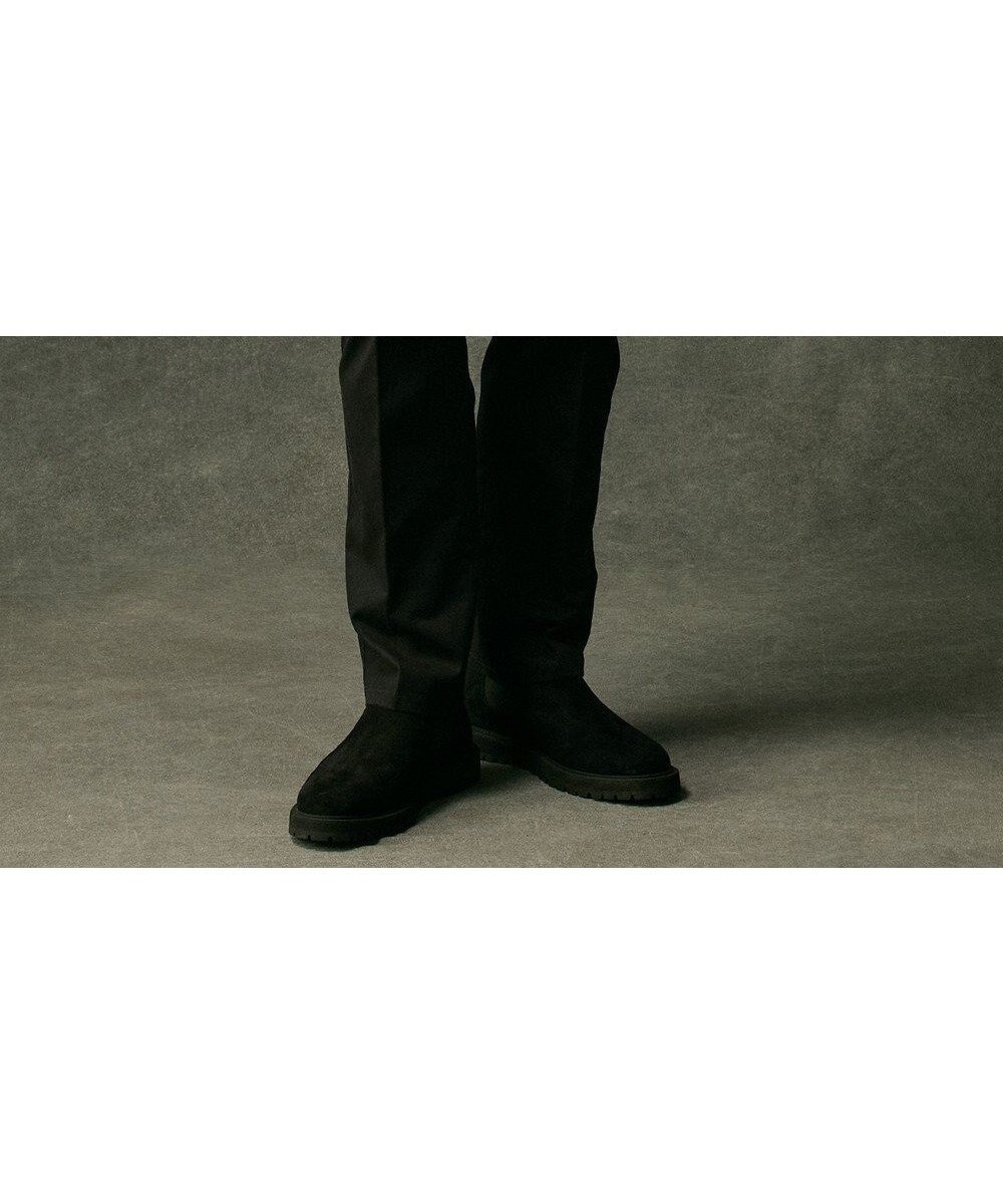 【ジョセフ アブード/JOSEPH ABBOUD / MEN】の【ウエストも伸びる!オーガニックコットン使用・25AW】トリコチンストレッチ パンツ インテリア・キッズ・メンズ・レディースファッション・服の通販 founy(ファニー) 　ファッション　Fashion　メンズファッション　Fashion for Men　ボトムス　Bottoms　シューズ　Shoes, Footwear　ジャケット　Jacket, Outerwear　ストレッチ　Stretch, Stretchy Fabric　スニーカー　Sneakers, Trainers　ファブリック　Fabric, Textile　フィット　Fit, Slim Fit　リラックス　Relax, Relaxed Fit　A/W・秋冬　Autumn/Winter　2025年　2025　2025-2026秋冬・A/W　Autumn/Winter 2025–26 AW25–26　ブラック系|ID: prp329100004609977 ipo3291000000033629582