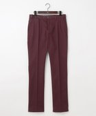 【ジョセフ アブード/JOSEPH ABBOUD / MEN】の【ウエストも伸びる!オーガニックコットン使用・25AW】トリコチンストレッチ パンツ ワイン系|ID: prp329100004609977 ipo3291000000035909623