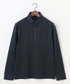 【ジョセフ アブード/JOSEPH ABBOUD / MEN】の【オーガニックコットン/サスティナブル】 JOE COTTON サッカーポロシャツ ネイビー系|ID: prp329100004609979 ipo3291000000032977752