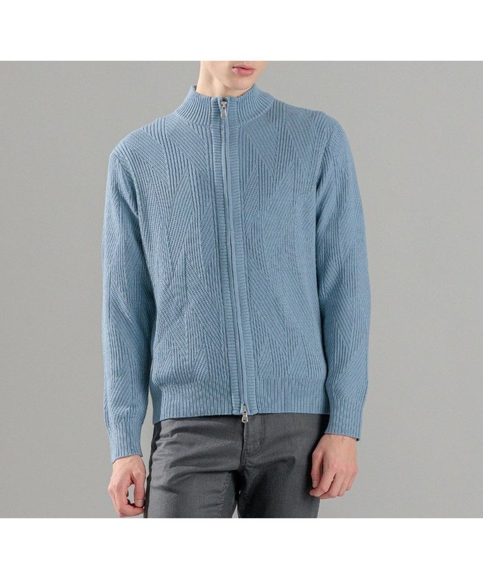 【ジョゼフ オム/JOSEPH HOMME / MEN】の新柄【洗える】シルクバルキー ハイネックジップアップニット インテリア・キッズ・メンズ・レディースファッション・服の通販 founy(ファニー) https://founy.com/ ファッション Fashion メンズファッション Fashion for Men トップス・カットソー Cut & Sew Tops ニット・セーター / 定番トップス Knit Tops & Sweaters アクリル Acrylic Material 春 Spring 洗える Machine Washable シルク Silk, 100% Silk シンプル Simple, Minimal セーター Sweater, Knitwear フィット Fit, Slim Fit ブロッキング Color Blocking, Panel Design メランジ Melange, Mixed Yarn ヨーク Yoke, Yoke Design レギュラー Regular, Standard Fit S/S・春夏 SS, Spring/Summer, Warm Season 夏 Summer |ID: prp329100004609980 ipo3291000000032977764