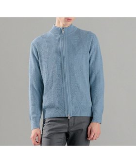 【ジョゼフ オム/JOSEPH HOMME / MEN】の新柄【洗える】シルクバルキー ハイネックジップアップニット 人気、トレンドファッション・服の通販 founy(ファニー) ファッション Fashion メンズファッション Fashion for Men トップス・カットソー Cut & Sew Tops ニット・セーター / 定番トップス Knit Tops & Sweaters アクリル Acrylic Material 春 Spring 洗える Machine Washable シルク Silk, 100% Silk シンプル Simple, Minimal セーター Sweater, Knitwear フィット Fit, Slim Fit ブロッキング Color Blocking, Panel Design メランジ Melange, Mixed Yarn ヨーク Yoke, Yoke Design レギュラー Regular, Standard Fit S/S・春夏 SS, Spring/Summer, Warm Season 夏 Summer |ID:prp329100004609980