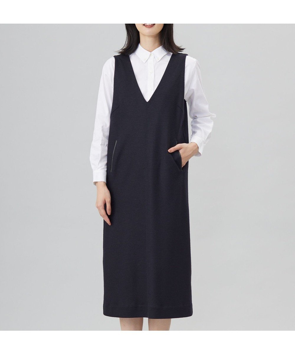 【ジェイ プレス/J.PRESS】の【洗える】ウールスムース ジャンパースカート 人気、トレンドファッション・服の通販 founy(ファニー) 　ファッション　Fashion　レディースファッション　Fashion for Women　スカート　Skirts　インナー　Innerwear　ウォッシャブル　Machine Washable　フェルト　Felt, Felt Fabric　ポケット　Pocket, Pocket Detail　洗える　Machine Washable　A/W・秋冬　Autumn/Winter　 other-1|ID: prp329100004610002 ipo3291000000033401412