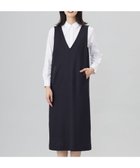 【ジェイ プレス/J.PRESS】の【洗える】ウールスムース ジャンパースカート ネイビー系|ID: prp329100004610002 ipo3291000000033401413