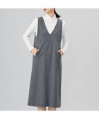 【ジェイ プレス/J.PRESS】の【洗える】ウールスムース ジャンパースカート グレー系|ID: prp329100004610002 ipo3291000000033401416