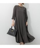 【23区/NIJYUSANKU】の【先行予約】シアースパンオーガンジー ワンピース 人気、トレンドファッション・服の通販 founy(ファニー) ファッション Fashion レディースファッション Fashion for Women ワンピース Dresses 春 Spring S/S・春夏 SS, Spring/Summer, Warm Season 新作・新入荷 New Arrivals / New In 夏 Summer エレガント 上品 Elegant 2025年 2025 2025-2026秋冬・A/W Autumn/Winter 2025–26 AW25–26 thumbnail ダークブラウン系|ID: prp329100004610140 ipo3291000000032981051