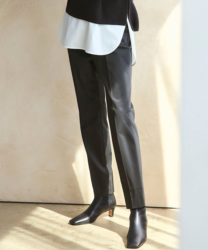 【23区/NIJYUSANKU】の【撥水加工/洗える】ドライ2WAYストレッチ テーパード パンツ インテリア・キッズ・メンズ・レディースファッション・服の通販 founy(ファニー) https://founy.com/ ファッション Fashion レディースファッション Fashion for Women パンツ Pants & Trousers 洗える Machine Washable シンプル Simple, Minimal ストレッチ Stretch, Stretchy Fabric センター Center, Center Line チェック Check, Plaid, Tartan テーパード Tapered, Tapered Pants ベーシック Basic, Essential ボトム Bottoms, Lower Wear 無地 Plain, Solid Color ワイド Wide, Wide Fit A/W・秋冬 Autumn/Winter S/S・春夏 SS, Spring/Summer, Warm Season 夏 Summer 2025年 2025 2025-2026秋冬・A/W Autumn/Winter 2025–26 AW25–26 |ID: prp329100004610141 ipo3291000000034309478