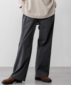 【23区/NIJYUSANKU】の【撥水加工/洗える】ドライ2WAYストレッチ ドロスト ワイド パンツ グレー系|ID: prp329100004610143 ipo3291000000035543355