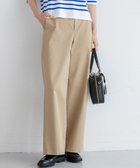【23区/NIJYUSANKU】の【Oggi9月号掲載/洗える】ストレッチギャバ チノ パンツ ベージュ系|ID: prp329100004610148 ipo3291000000033353908