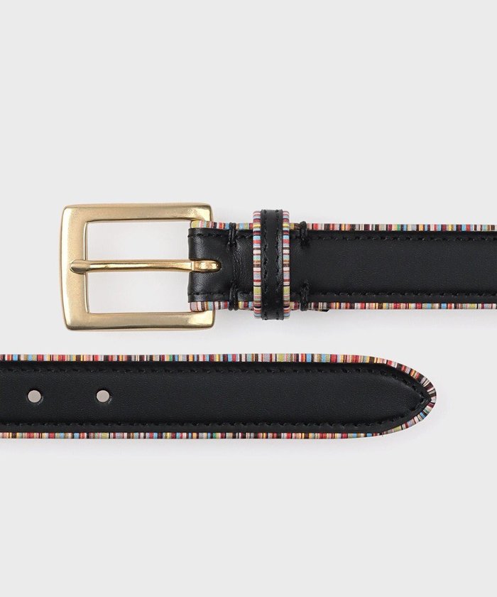 【ポール スミス/Paul Smith】のパイピング ストライプ レザーベルト インテリア・キッズ・メンズ・レディースファッション・服の通販 founy(ファニー) https://founy.com/ ファッション Fashion レディースファッション Fashion for Women ベルト&ウエストマーク Belts & Waist Accessories クール Cool, Chic ストライプ Stripe, Striped Pattern スーツ Suit, Formalwear デニム Denim, Jeans Material パイピング Piping, Trim Design ビジネス 仕事 通勤 Business / Work / Commuting エレガント 上品 Elegant |ID: prp329100004610153 ipo3291000000032981142