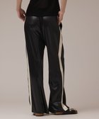 【グレース コンチネンタル/GRACE CONTINENTAL】のレザーライクパンツ ブラック|ID: prp329100004610182 ipo3291000000033066384