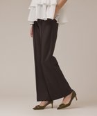 【グレース コンチネンタル/GRACE CONTINENTAL】のフレアカットパンツ チャコール|ID: prp329100004610184 ipo3291000000032981580