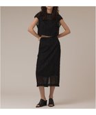 【グレース コンチネンタル/GRACE CONTINENTAL】のチュールタイトスカート 人気、トレンドファッション・服の通販 founy(ファニー) ファッション Fashion レディースファッション Fashion for Women スカート Skirts セットアップ Set-Up, Coordinated Outfit タイトスカート Pencil Skirt, Tight Skirt チュール Tulip, Tulip Motif ツイード Twill, Twill Weave フェザーヤーン Feather Yarn, Fluffy Yarn 夏 Summer 春 Spring S/S・春夏 SS, Spring/Summer, Warm Season 秋 Autumn thumbnail ブラック|ID: prp329100004610188 ipo3291000000033066399