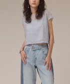 【グレース コンチネンタル/GRACE CONTINENTAL】のバックフレアチュールトップ ブルー|ID: prp329100004610189 ipo3291000000033066405