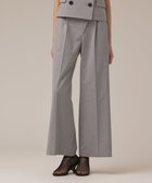 【グレース コンチネンタル/GRACE CONTINENTAL】のラップワイドパンツ ストライプ|ID: prp329100004610190 ipo3291000000033066416