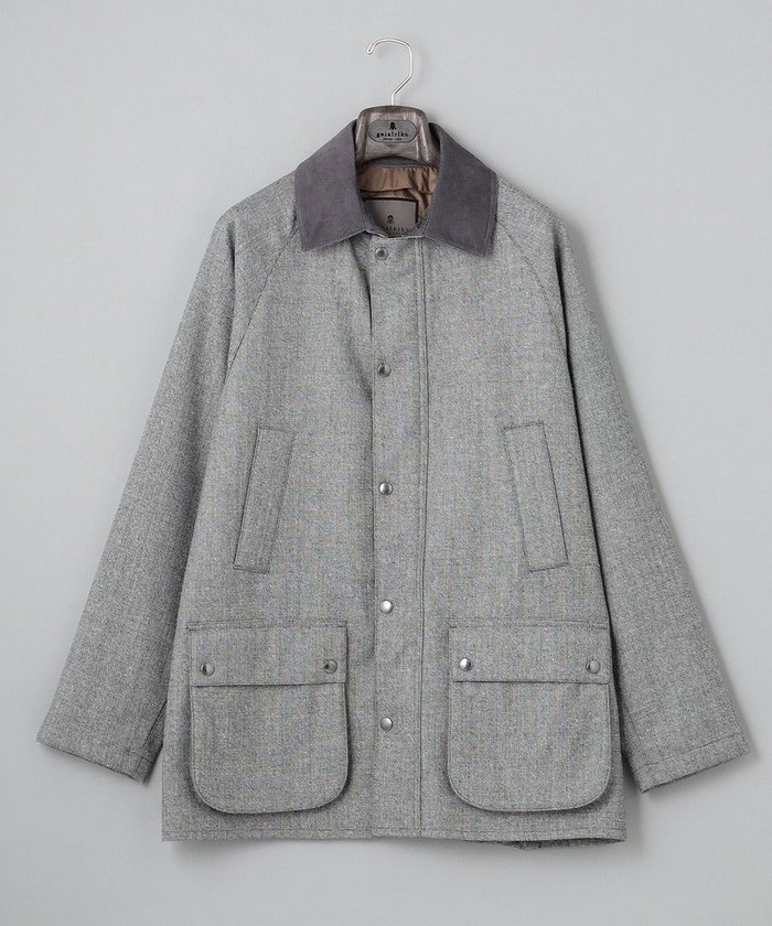 【五大陸/gotairiku / MEN】の【山栄毛織】ウール×シルクハンティングジャケット インテリア・キッズ・メンズ・レディースファッション・服の通販 founy(ファニー) https://founy.com/ ファッション Fashion メンズファッション Fashion for Men アウター Men's Coats Outerwear ブルゾンジャケット / カジュアルアウター Bomber Jackets & Blousons シルク Silk, 100% Silk ジャケット Jacket, Outerwear ストレッチ Stretch, Stretchy Fabric ダウン Down, Puffer ドレス Dress, One-Piece ネップ Nepp, Slub Yarn ブルゾン Blouson, Bomber Jacket ライナー Liner, Inner Layer レギュラー Regular, Standard Fit A/W・秋冬 Autumn/Winter |ID: prp329100004610755 ipo3291000000032990406