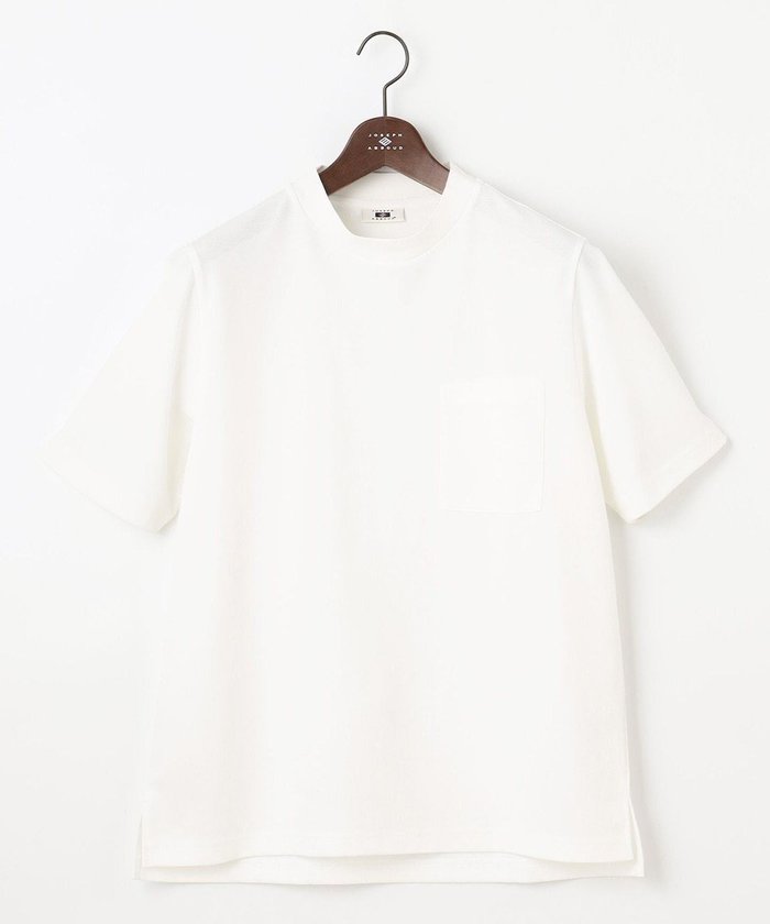 【ジョセフ アブード/JOSEPH ABBOUD / MEN】の【衣服内温度調節機能/接触冷感/JAPANファブリック】コンフォーマーミラノリブ モックネック Tシャツ インテリア・キッズ・メンズ・レディースファッション・服の通販 founy(ファニー) https://founy.com/ ファッション Fashion メンズファッション Fashion for Men トップス・カットソー Cut & Sew Tops メンズシャツ Shirts インナー Innerwear 春 Spring カットソー Cut and Sewn Top カーディガン Cardigan, Knitwear ショート Short, Short Length シンプル Simple, Minimal ジャケット Jacket, Outerwear デニム Denim, Jeans Material ファブリック Fabric, Textile ミラノリブ Milano Rib, Milano Stitch モックネック Mock Neck, Short Turtleneck リゾート Resort, Vacation Style リラックス Relax, Relaxed Fit S/S・春夏 SS, Spring/Summer, Warm Season おすすめ Recommended / Our Picks 夏 Summer エレガント 上品 Elegant ビジネス 仕事 通勤 Business / Work / Commuting |ID: prp329100004610757 ipo3291000000032990523