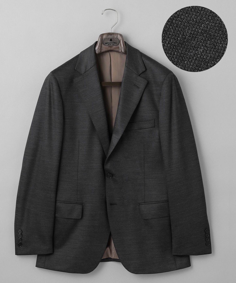 【五大陸/gotairiku / MEN】のセットアップ対応【洗える/ストレッチ/シワになりにくい】ウォッシャブルジャージー セットアップジャケット インテリア・キッズ・メンズ・レディースファッション・服の通販 founy(ファニー) 　ファッション　Fashion　メンズファッション　Fashion for Men　アウター　Men's Coats Outerwear　テーラードジャケット　Tailored Jackets & Blazers　シェイプ　Shape, Slim Fit　ジャケット　Jacket, Outerwear　ストレッチ　Stretch, Stretchy Fabric　スーツ　Suit, Formalwear　セットアップ　Set-Up, Coordinated Outfit　メランジ　Melange, Mixed Yarn　レギュラー　Regular, Standard Fit　洗える　Machine Washable　A/W・秋冬　Autumn/Winter　グレー系|ID: prp329100004610761 ipo3291000000032990656