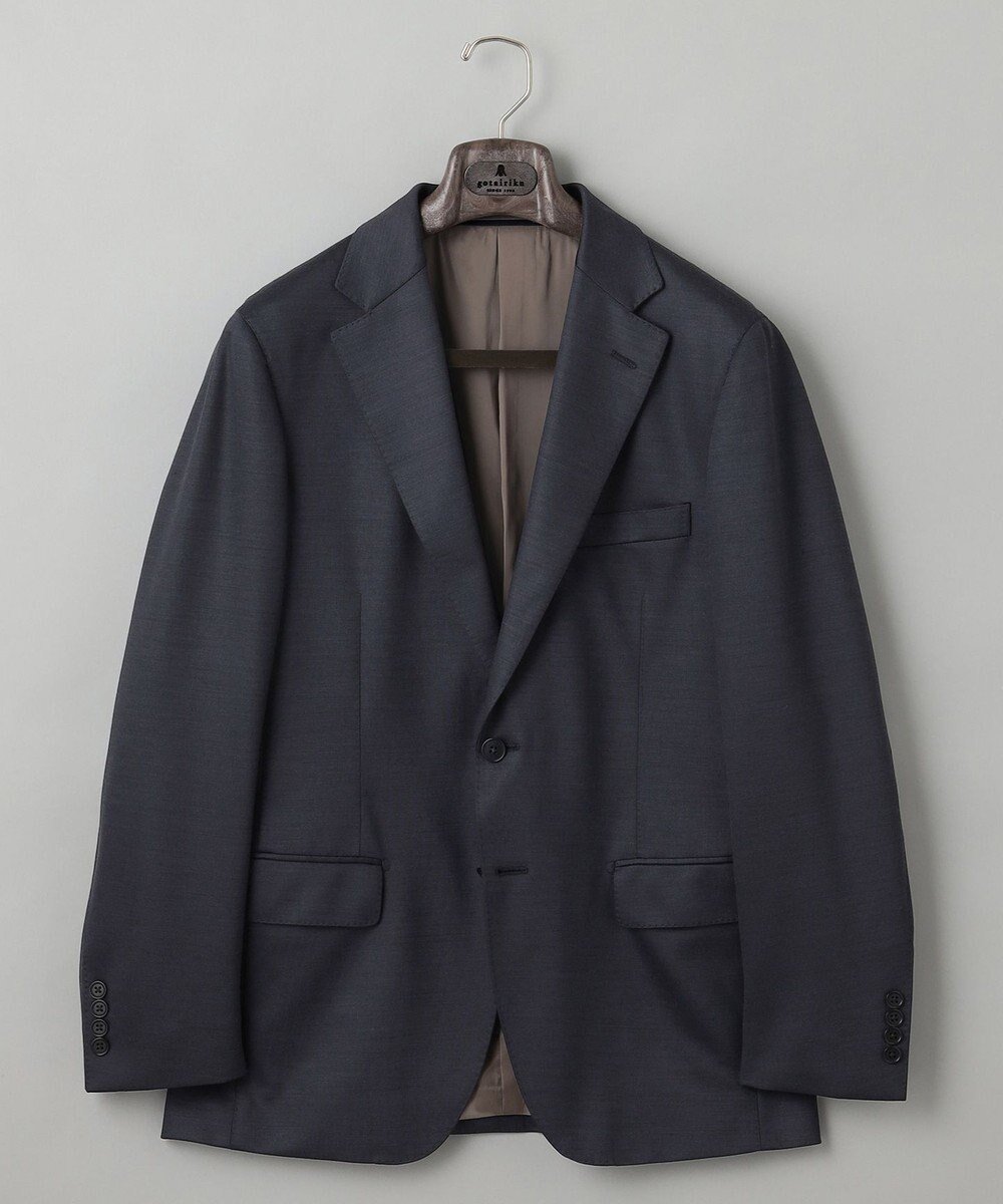 【五大陸/gotairiku / MEN】のセットアップ対応【洗える/ストレッチ/シワになりにくい】ウォッシャブルジャージー セットアップジャケット インテリア・キッズ・メンズ・レディースファッション・服の通販 founy(ファニー) 　ファッション　Fashion　メンズファッション　Fashion for Men　アウター　Men's Coats Outerwear　テーラードジャケット　Tailored Jackets & Blazers　シェイプ　Shape, Slim Fit　ジャケット　Jacket, Outerwear　ストレッチ　Stretch, Stretchy Fabric　スーツ　Suit, Formalwear　セットアップ　Set-Up, Coordinated Outfit　メランジ　Melange, Mixed Yarn　レギュラー　Regular, Standard Fit　洗える　Machine Washable　A/W・秋冬　Autumn/Winter　ネイビー系|ID: prp329100004610761 ipo3291000000032990657