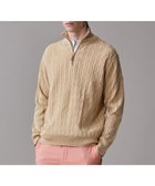 【ジェイ プレス/J.PRESS / MEN】のギマコットン ケーブルハーフジップ ニット ベージュ系|ID: prp329100004610763 ipo3291000000032990862