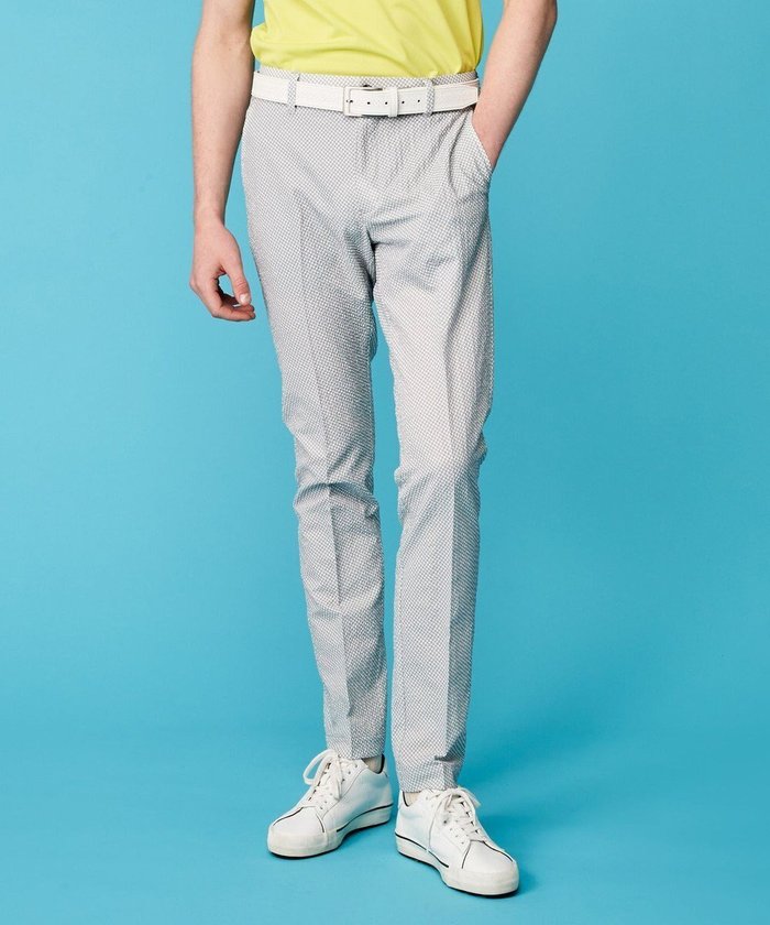 【23区 ゴルフ/23区GOLF / MEN】の【MEN】【ストレッチ・撥水】ストレッチサッカー パンツ インテリア・キッズ・メンズ・レディースファッション・服の通販 founy(ファニー) https://founy.com/ ファッション Fashion メンズファッション Fashion for Men ボトムス Bottoms ゴルフ Golf サッカー Seersucker, Summer Fabric ストライプ Stripe, Striped Pattern ストレッチ Stretch, Stretchy Fabric モノトーン Monotone, Black and White 夏 Summer 春 Spring S/S・春夏 SS, Spring/Summer, Warm Season 無地 Plain, Solid Color |ID: prp329100004610766 ipo3291000000032990892