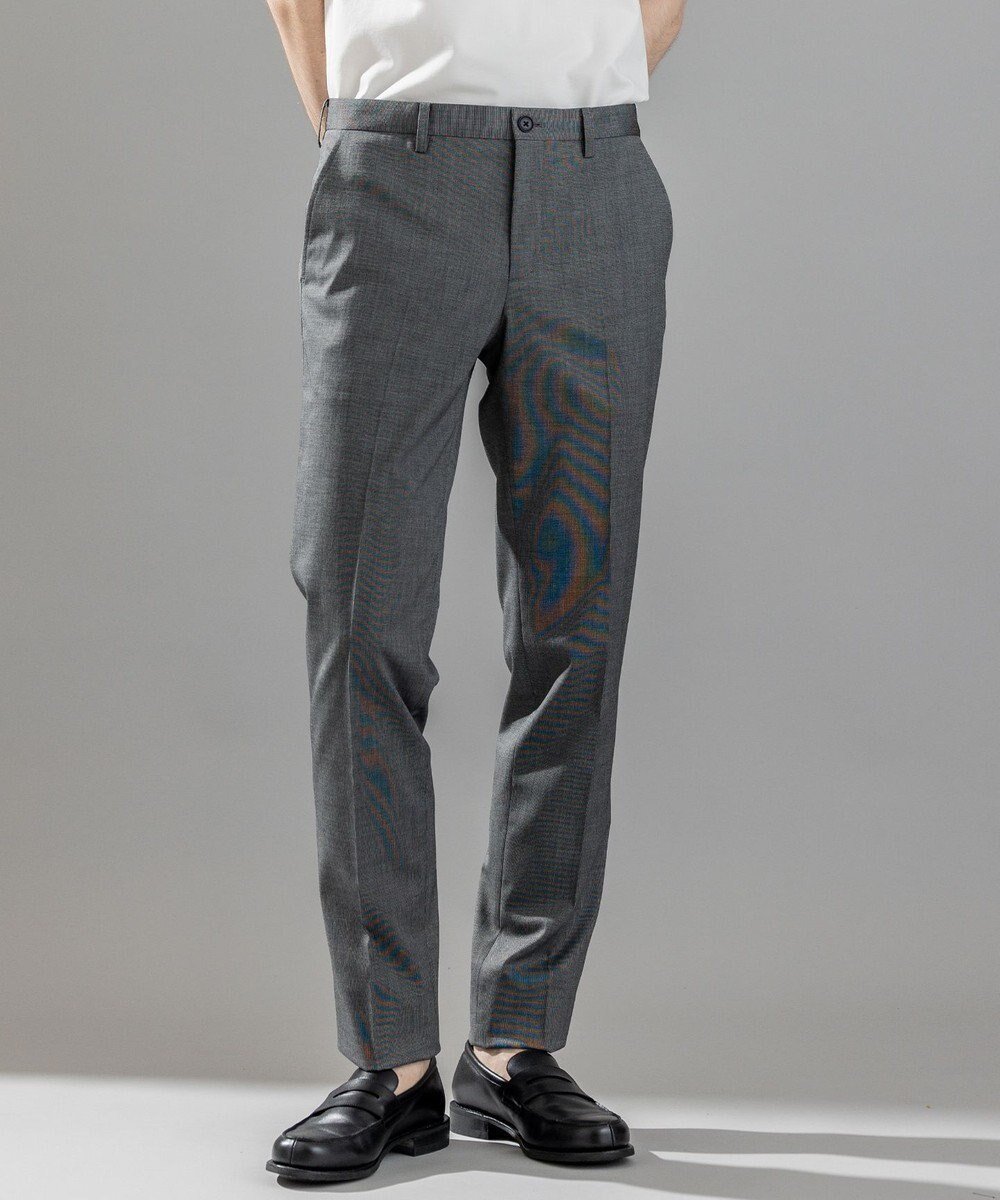 【ジョゼフ オム/JOSEPH HOMME / MEN】の【洗える/しわになりにくい/ストレッチ】キャリーマンストレッチ テーパードパンツ / CITY インテリア・キッズ・メンズ・レディースファッション・服の通販 founy(ファニー) 　ファッション　Fashion　メンズファッション　Fashion for Men　ボトムス　Bottoms　洗える　Machine Washable　ストレッチ　Stretch, Stretchy Fabric　スラックス　Slacks, Dress Pants　テーパード　Tapered, Tapered Pants　定番　Standard, Basic Item　フラップ　Flap, Flap Pocket　フランス　France, French　A/W・秋冬　Autumn/Winter　エレガント 上品　Elegant　ビジネス 仕事 通勤　Business / Work / Commuting　ライトグレー系|ID: prp329100004610768 ipo3291000000032990938