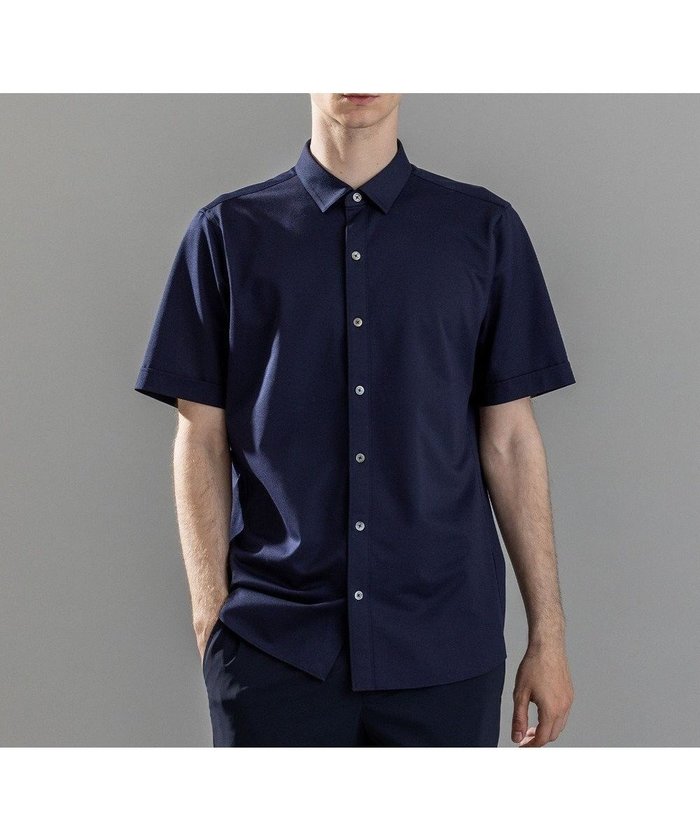 【ジョゼフ オム/JOSEPH HOMME / MEN】の【洗える/ストレッチ】ハイゲージコットンジャージー レギュラーカラーシャツ インテリア・キッズ・メンズ・レディースファッション・服の通販 founy(ファニー) https://founy.com/ ファッション Fashion メンズファッション Fashion for Men トップス・カットソー Cut & Sew Tops メンズシャツ Shirts シェイプ Shape, Slim Fit シンプル Simple, Minimal ジャケット Jacket, Outerwear ストレッチ Stretch, Stretchy Fabric ポケット Pocket, Pocket Detail 半袖 Short Sleeve, Half Sleeve 夏 Summer 春 Spring S/S・春夏 SS, Spring/Summer, Warm Season 洗える Machine Washable |ID: prp329100004610769 ipo3291000000032990940
