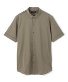 【ジョゼフ オム/JOSEPH HOMME / MEN】の【洗える/ストレッチ】ハイゲージコットンジャージー レギュラーカラーシャツ 【新色】モスグリーン系|ID: prp329100004610769 ipo3291000000032990944