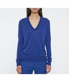 【ジョゼフ/JOSEPH】の【洗える】キャッシュエアー Vネックニット 人気、トレンドファッション・服の通販 founy(ファニー) ファッション Fashion レディースファッション Fashion for Women トップス・カットソー Cut & Sew Tops ニット Knit Tops & Sweaters Vネックトップス V-Neck Tops / V-Cut Neckline Shirts 新作・新入荷 New Arrivals / New In カフス Cuff Design セーター Sweater, Knitwear フィット Fit, Slim Fit リラックス Relax, Relaxed Fit エレガント 上品 Elegant 洗える Machine Washable A/W・秋冬 Autumn/Winter thumbnail Cobalt|ID: prp329100004610802 ipo3291000000033222609