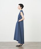 【エイトン/ATON】の48/2 ORGANIC JERSEY ノースリーブドレス NAVY|ID: prp329100004610808 ipo3291000000032991435