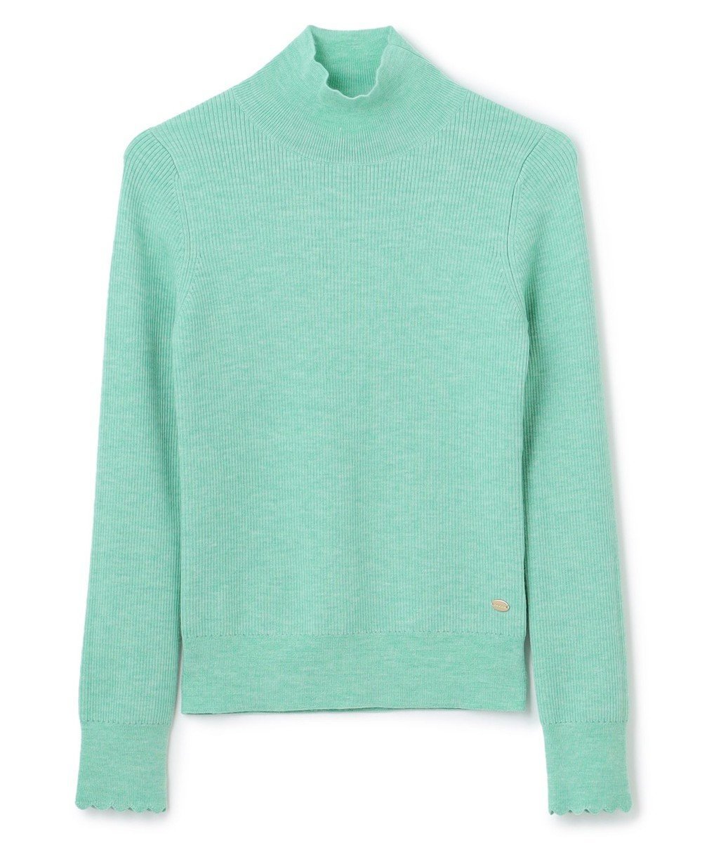 【トッカ/TOCCA】の【洗える】WAVE CARRENT PULLOVER ニットプルオーバー インテリア・キッズ・メンズ・レディースファッション・服の通販 founy(ファニー) ファッション Fashion レディースファッション Fashion for Women トップス・カットソー Cut & Sew Tops ニット Knit Tops & Sweaters カジュアルプルオーバー・ニットトップス Pullovers & Knit Tops / Casual Pullovers インナー Innerwear シンプル Simple, Minimal スカラップ Scallop, Scalloped Edge セーター Sweater, Knitwear プレート Plate, Dish 洗える Machine Washable A/W・秋冬 Autumn/Winter エメラルド系|ID: prp329100004610827 ipo3291000000033680565