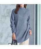 【ティアクラッセ/Tiaclasse】の【洗える】袖ボタンメランジニットチュニック 人気、トレンドファッション・服の通販 founy(ファニー) ファッション Fashion レディースファッション Fashion for Women トップス・カットソー Cut & Sew Tops ニット Knit Tops & Sweaters ウォッシャブル Machine Washable 春 Spring 洗える Machine Washable 秋 Autumn シンプル Simple, Minimal セーター Sweater, Knitwear チュニック Tunic, Long Top 長袖 Long Sleeve, Full Sleeve ボトルネック Bottle Neck, Mock Neck ロング Long, Long-Length 冬 Winter / This Winter A/W・秋冬 Autumn/Winter 再入荷 Restock / Back in Stock 新作・新入荷 New Arrivals / New In thumbnail ブルー|ID: prp329100004611115 ipo3291000000036153228