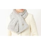 【ムーンバット/MOONBAT】の【FUDGE11月号掲載】PAUL JOE ACCESSOIRES フェイクファービッグマフラー ライトグレー|ID: prp329100004611143 ipo3291000000032996447