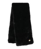 【ムーンバット/MOONBAT】の【FUDGE11月号掲載】PAUL JOE ACCESSOIRES フェイクファービッグマフラー ブラック|ID: prp329100004611143 ipo3291000000032996448