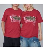 【ウィゴー/WEGO】の【ユニセックス着用ITEM】パターンアップリケグラフィックT(SS) ワイン|ID: prp329100004611244 ipo3291000000033066075