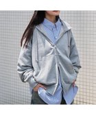 【ウィゴー/WEGO】の【ユニセックス着用ITEM/MLサイズ展開】コンパクトフィットダブルZIPパーカー 杢グレー|ID: prp329100004611247 ipo3291000000033066098