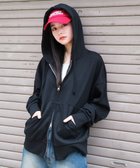 【ウィゴー/WEGO】の【ユニセックス着用ITEM/MLサイズ展開】コンパクトフィットダブルZIPパーカー ブラック|ID: prp329100004611247 ipo3291000000033066101