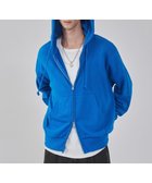【ウィゴー/WEGO】の【ユニセックス着用ITEM/MLサイズ展開】コンパクトフィットダブルZIPパーカー ブルー|ID: prp329100004611247 ipo3291000000033909864