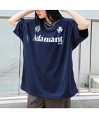 【ウィゴー/WEGO】の【2点セット/ユニセックス着用ITEM/吸水速乾】アクセ付きメッシュロゴT(SS) ネイビー|ID: prp329100004611259 ipo3291000000033066165