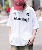 【ウィゴー/WEGO】の【2点セット/ユニセックス着用ITEM/吸水速乾】アクセ付きメッシュロゴT(SS) ホワイト|ID: prp329100004611259 ipo3291000000033066166