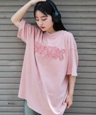 【ウィゴー/WEGO】の【ユニセックス着用ITEM】スノーウォッシュダメージアップリケT(SS) ピンク|ID: prp329100004611262 ipo3291000000032997964