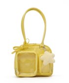 【ウィゴー/WEGO】の【痛バ&推し活グッズ】きらふわティンクルぬい痛ボストンバッグ 人気、トレンドファッション・服の通販 founy(ファニー) ファッション Fashion レディースファッション Fashion for Women バッグ Bags スタイリッシュ Stylish, Fashionable スマホ Smartphone, Mobile Device チャーム Charm, Pendant 人気 Popular, Best Seller ボストン Boston ボストンバッグ Boston Bag, Retro Bag ポケット Pocket, Pocket Detail thumbnail イエロー|ID: prp329100004611282 ipo3291000000033066235