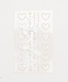 【ウィゴー/WEGO】のフェイスデコステッカー ホワイト|ID: prp329100004611342 ipo3291000000033066846