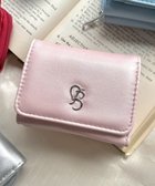【ウィゴー/WEGO】のイニシャルパーツミニウォレット ライトピンク|ID: prp329100004611352 ipo3291000000033502052