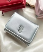 【ウィゴー/WEGO】のイニシャルパーツミニウォレット シルバー|ID: prp329100004611352 ipo3291000000033502054