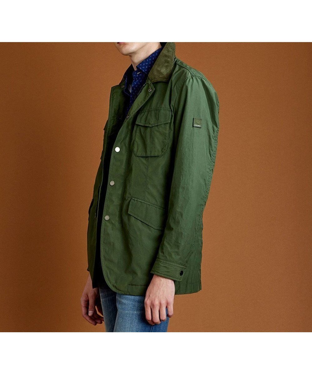 【ジョセフ アブード/JOSEPH ABBOUD / MEN】の【軽量】ワックスクロス ブルゾン インテリア・キッズ・メンズ・レディースファッション・服の通販 founy(ファニー) 　ファッション　Fashion　メンズファッション　Fashion for Men　アウター　Men's Coats Outerwear　ブルゾンジャケット / カジュアルアウター　Bomber Jackets & Blousons　オイル　Body Oil　コーティング　Coating, Coated Finish　コーデュロイ　Corduroy, Cord Fabric　軽量　Lightweight, Ultra Light　ジャケット　Jacket, Outerwear　チェック　Check, Plaid, Tartan　ブルゾン　Blouson, Bomber Jacket　A/W・秋冬　Autumn/Winter　再入荷　Restock / Back in Stock　エレガント 上品　Elegant　カーキ系|ID: prp329100004611595 ipo3291000000033408715