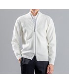 【ジョゼフ オム/JOSEPH HOMME / MEN】の【イージーケア】 ヴィスコースリンクス ジップアップカーディガン ホワイト系|ID: prp329100004611600 ipo3291000000034295025
