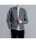 【ジョゼフ オム/JOSEPH HOMME / MEN】の【イージーケア】 ヴィスコースリンクス ジップアップカーディガン ライトグレー系|ID: prp329100004611600 ipo3291000000034295026