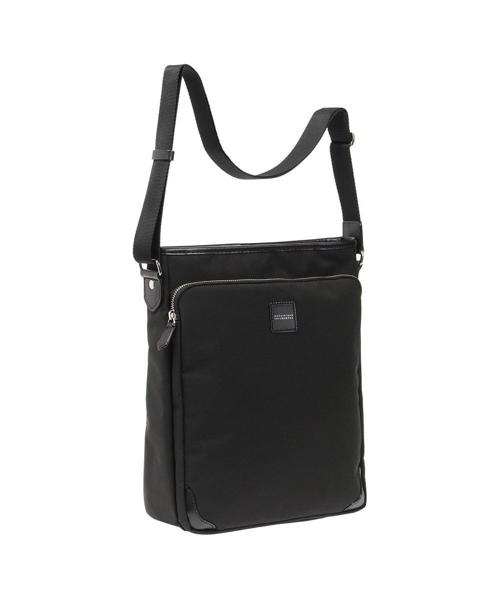 【エース バッグズ アンド ラゲッジ/ACE BAGS & LUGGAGE / MEN】のMACKINTOSH PHILOSOPHY バルヴェニー ショルダー タテ型 A4ジャスト 54283 マッキントッシュフィロソフィー インテリア・キッズ・メンズ・レディースファッション・服の通販 founy(ファニー) 　ファッション　Fashion　メンズファッション　Fashion for Men　バッグ　Bags　コンパクト　Compact, Small Size　ショルダー　Shoulder, Shoulder Strap　ジャケット　Jacket, Outerwear　スマホ　Smartphone, Mobile Device　雑誌　Magazine, Fashion Magazine　フロント　Front, Front Design　ポケット　Pocket, Pocket Detail　旅行　Travel　終了ブラック|ID: prp329100004611602 ipo3291000000033002403