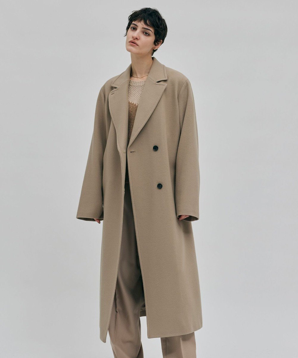 【ベイジ,/BEIGE,】のGABELLE / ロング丈チェスターウールコート 人気、トレンドファッション・服の通販 founy(ファニー) 　ファッション　Fashion　レディースファッション　Fashion for Women　アウター　Coat / Outerwear Collection　コート・ロングコート・ピーコート　Long Coats, Peacoats & More　レディースジャケット・軽アウター　Jackets　チェスターコート・ロング丈アウター　Chester Coats / Chesterfield Long Coats　インナー　Innerwear　シェイプ　Shape, Slim Fit　シンプル　Simple, Minimal　ジャケット　Jacket, Outerwear　チェスターコート　Chester Coat, Long Coat　メルトン　Melton, Heavy Wool　ロング　Long, Long-Length　A/W・秋冬　Autumn/Winter　 other-1|ID: prp329100004611607 ipo3291000000033581723