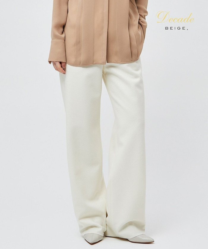 【ベイジ,/BEIGE,】のCORBY / ウエストゴムワイドパンツ インテリア・キッズ・メンズ・レディースファッション・服の通販 founy(ファニー) https://founy.com/ ファッション Fashion レディースファッション Fashion for Women パンツ Pants & Trousers ジャケット Jacket, Outerwear ストレッチ Stretch, Stretchy Fabric セットアップ Set-Up, Coordinated Outfit 定番 Standard, Basic Item ボトム Bottoms, Lower Wear ワイド Wide, Wide Fit A/W・秋冬 Autumn/Winter エレガント 上品 Elegant ビジネス 仕事 通勤 Business / Work / Commuting |ID: prp329100004611611 ipo3291000000033452211